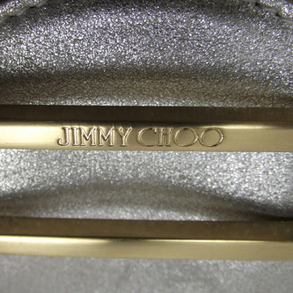Jimmy Choo Calfskin Mini Tulita Metallic Silver 9 of 9