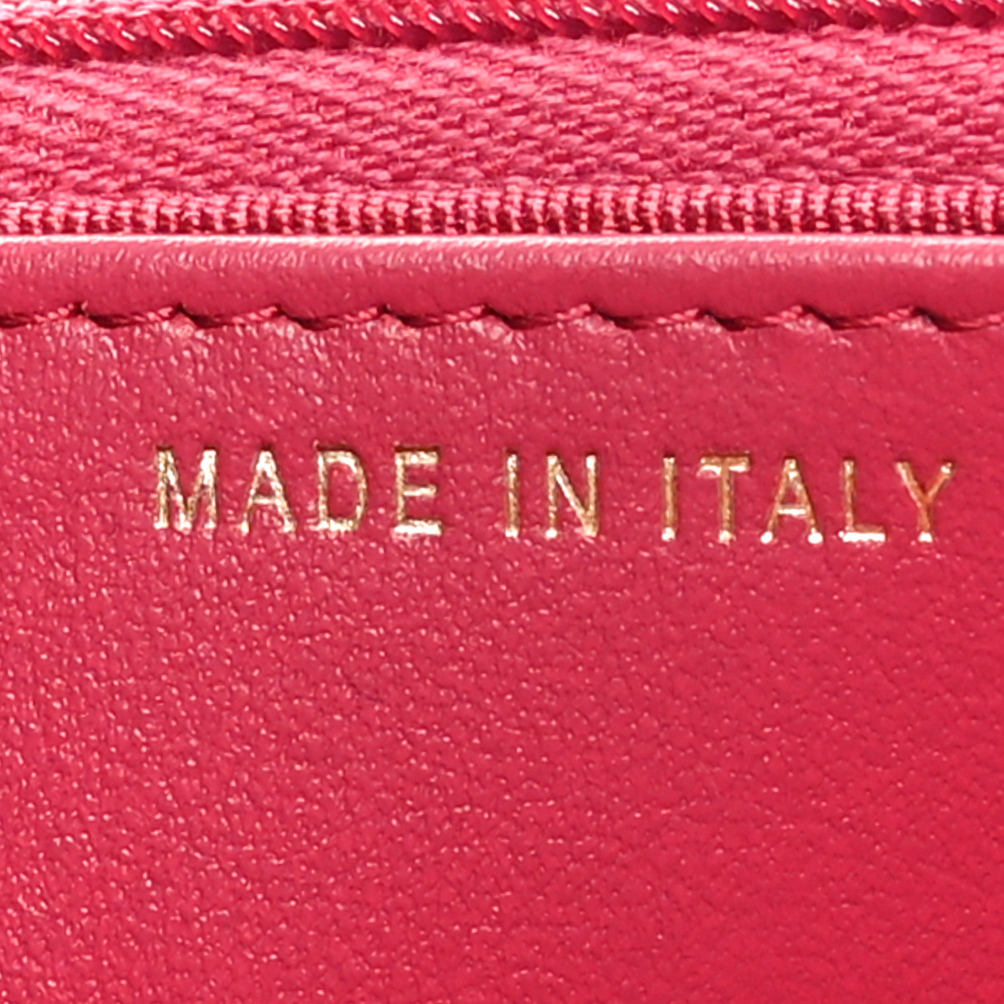 Chanel Caviar Quilted Wallet on Chain WOC Dark Pink 8 of 12