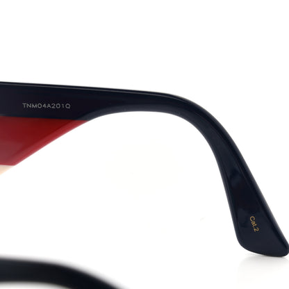 Gucci Acetate Oversized Rectangle Frame Web Sunglasses GG 0275/S Tortoiseshell 7 of 9