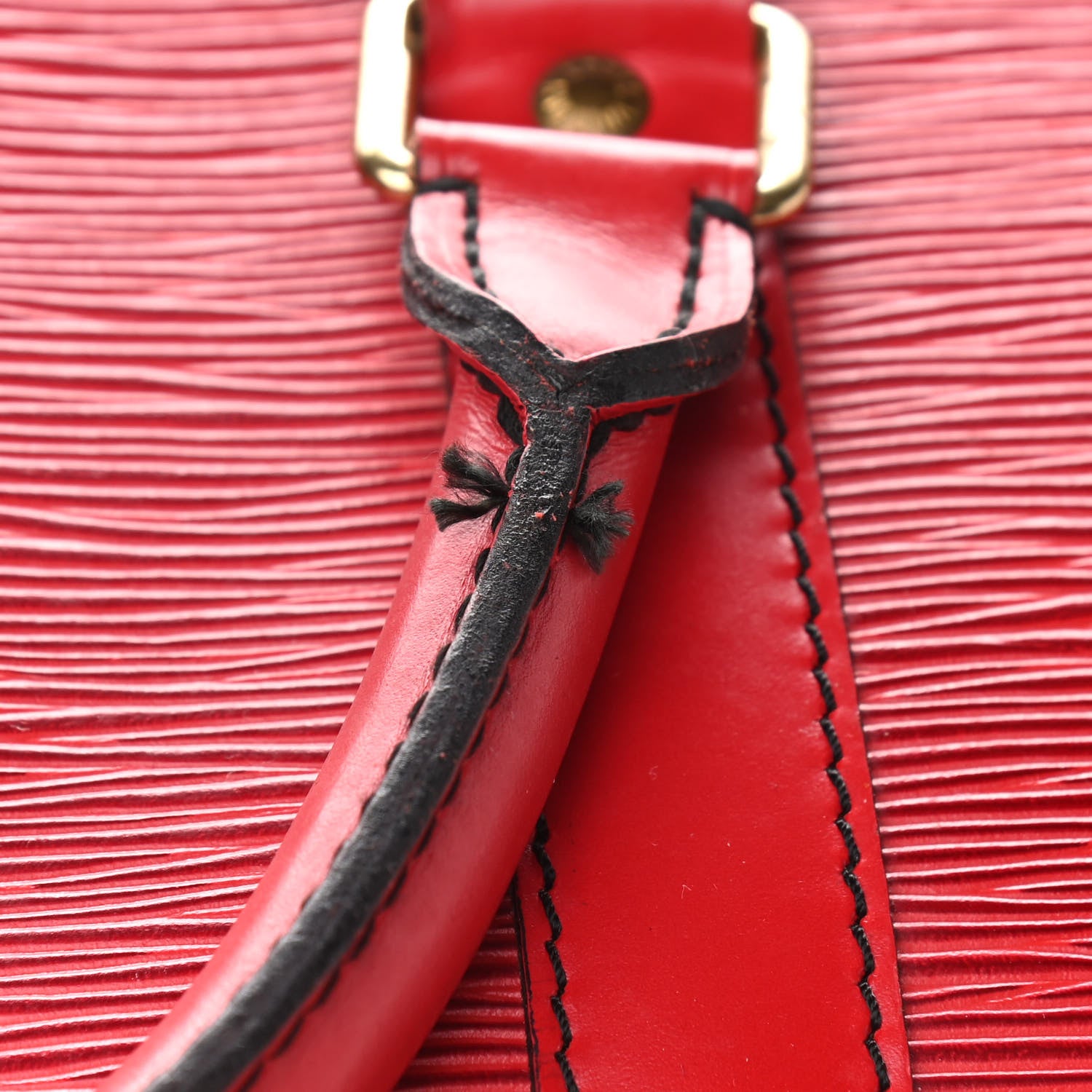 Louis Vuitton Epi Keepall 50 Castillan Red 13 of 20