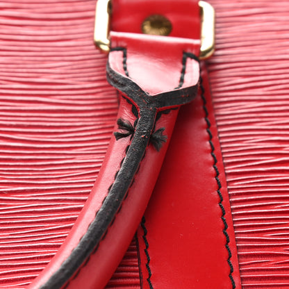 Louis Vuitton Epi Keepall 50 Castillan Red 13 of 20