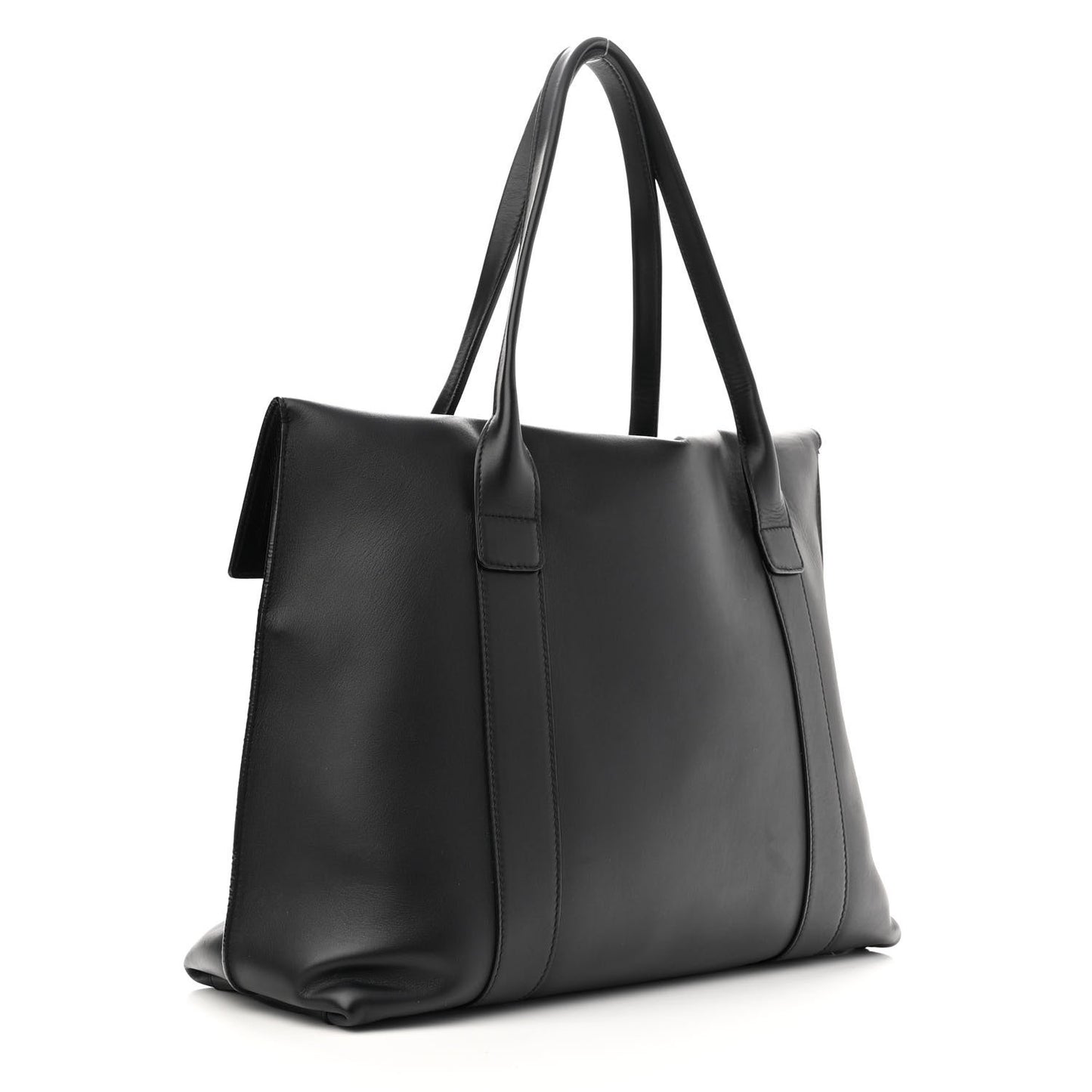 Calfskin Large Sookie Satchel Black