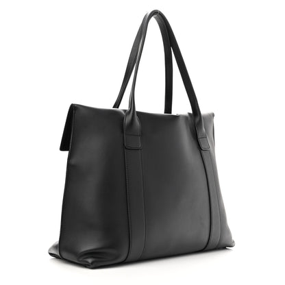 Salvatore Ferragamo Calfskin Large Sookie Satchel Black 4 of 21