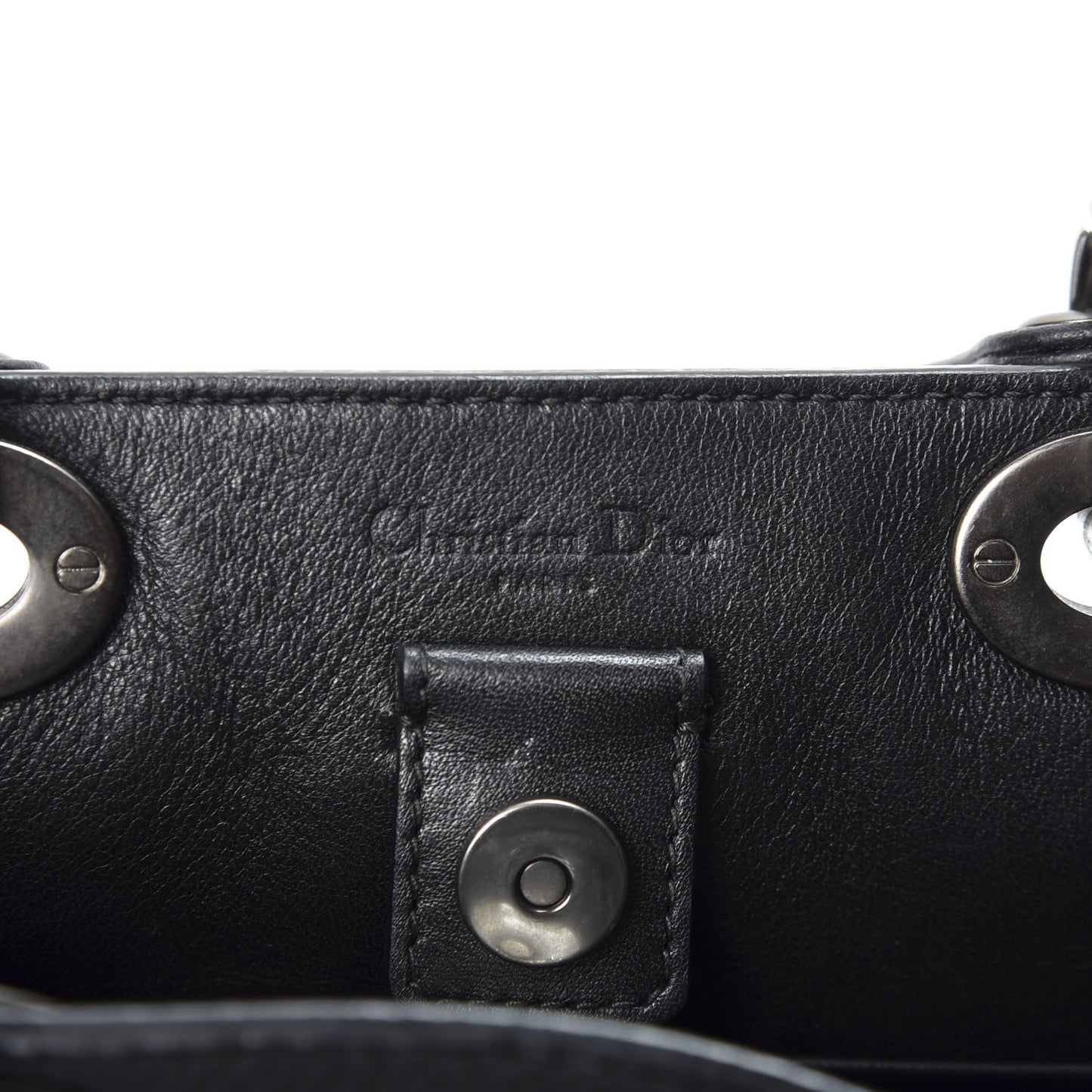 Bullcalf Small Diorissimo Tote Black