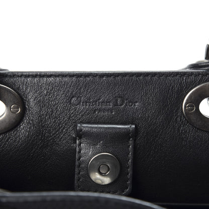 Christian Dior Bullcalf Small Diorissimo Tote Black 7 of 9