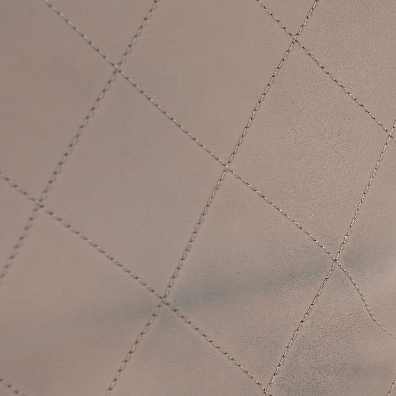 Chanel Calfskin Stitched Large Stripe Hobo Beige Black 11 of 13