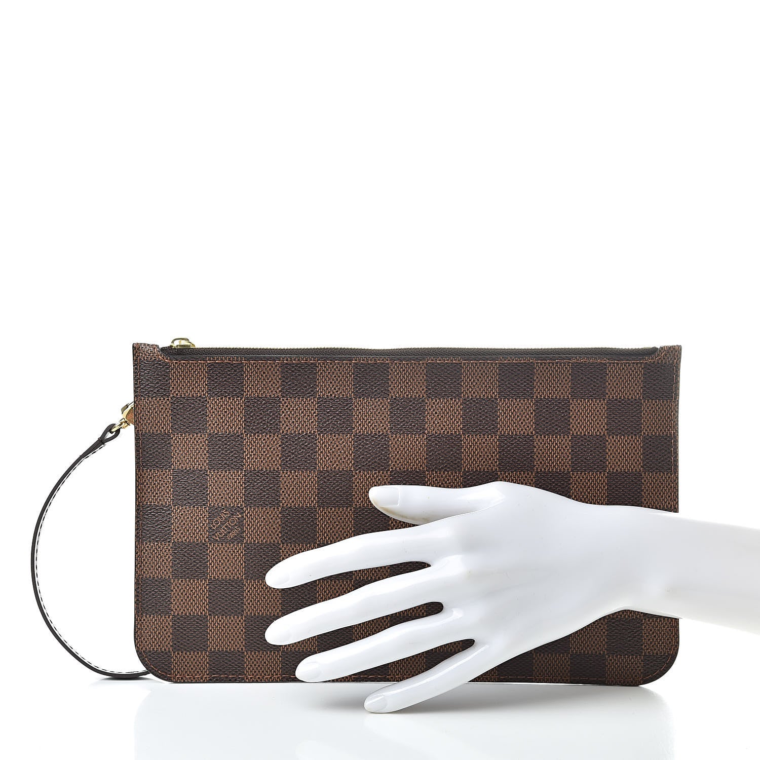 Louis Vuitton Damier Ebene Neverfull MM GM Pochette 2 of 7