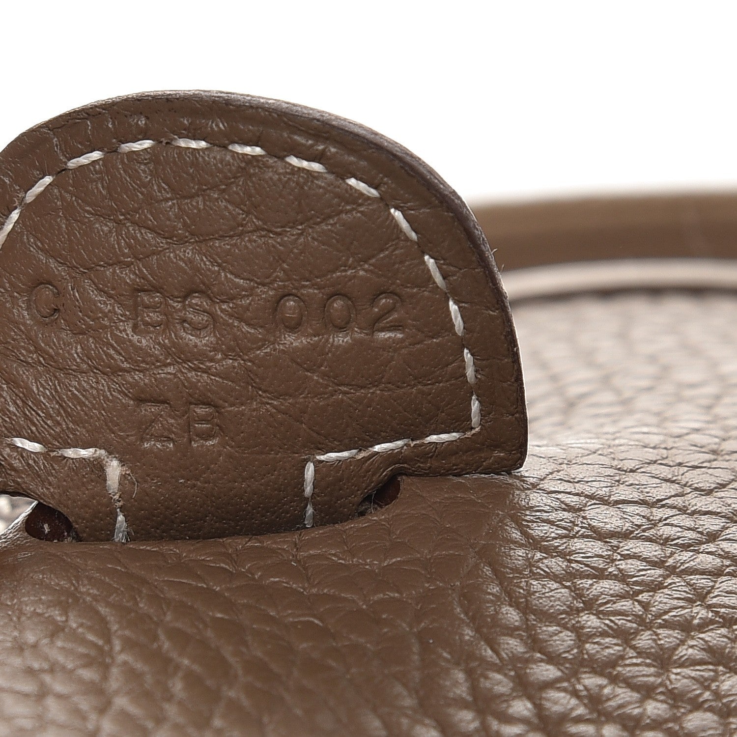 Hermes Taurillon Clemence Evelyne III PM Etoupe 7 of 9