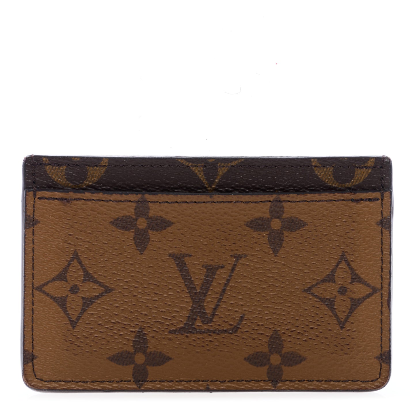 Reverse Monogram Card Holder