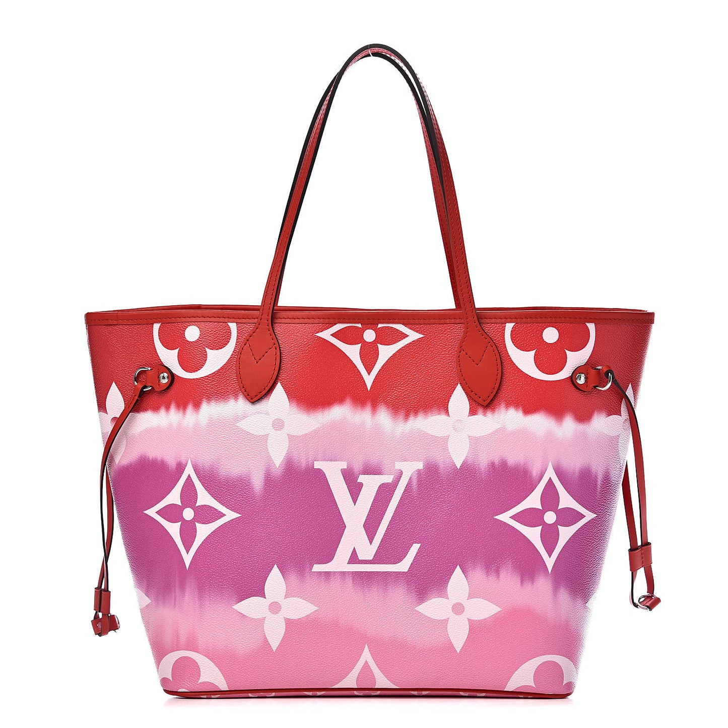 Monogram Escale Neverfull MM Rouge