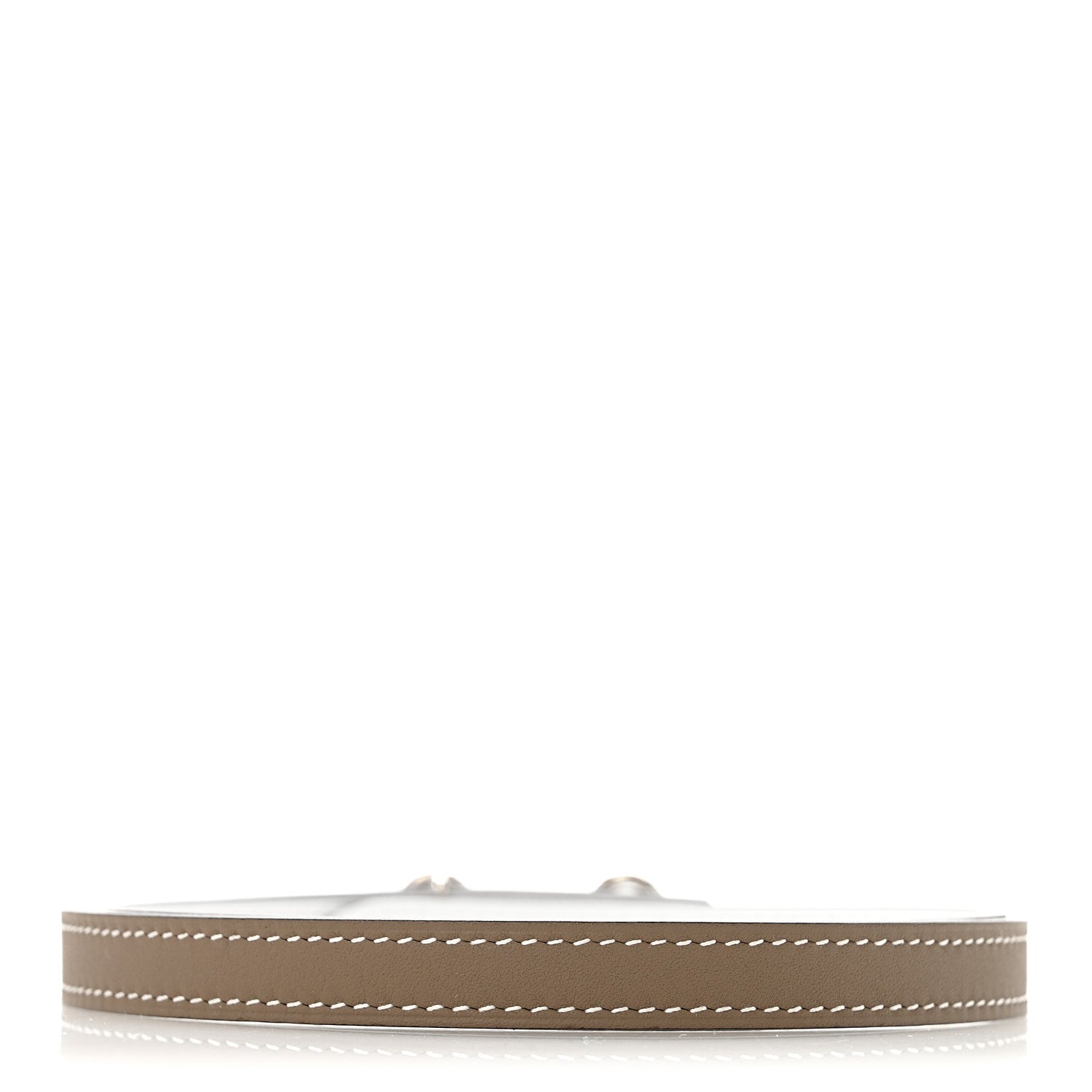 Hermes Epsom Swift 13mm Heritage Belt 75 Etoupe White 2 of 6