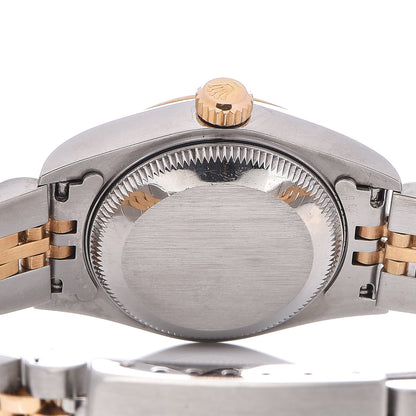 Rolex Stainless Steel 18K Yellow Gold Diamond 26mm Oyster Perpetual Datejust Watch Champagne Jubilee 179173 5 of 6