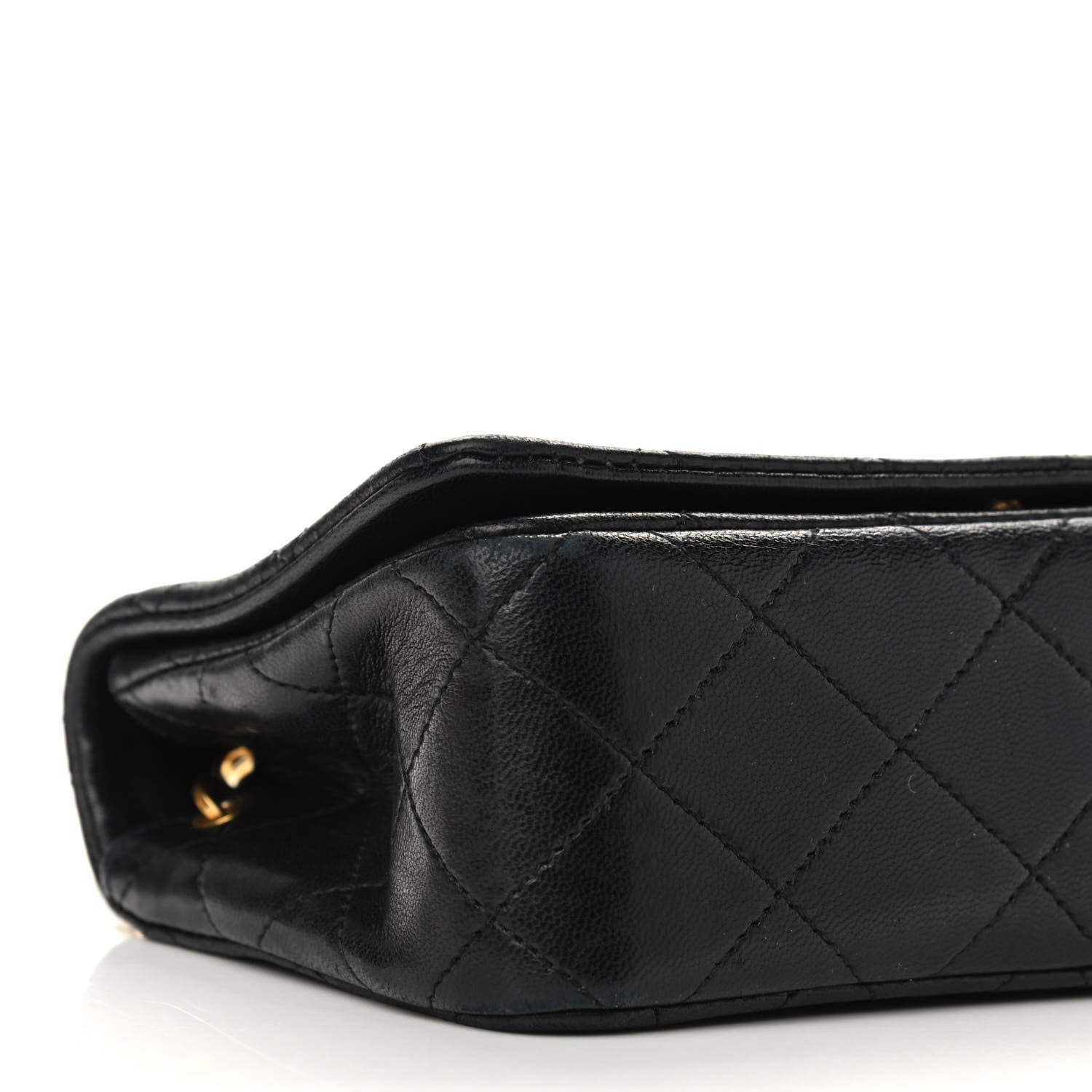 Chanel Lambskin Quilted Small Single Flap Black 11 of 12
