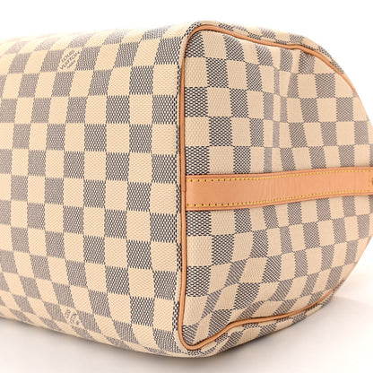 Louis Vuitton Damier Azur Speedy Bandouliere 35 9 of 9