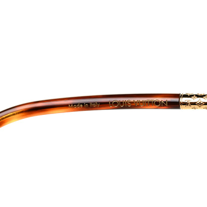Louis Vuitton X SUPREME Downtown Sunglasses Z2356E Tortoise 7 of 8