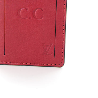 Louis Vuitton Calfskin Monogram Luggage Tag Fuchsia 4 of 5