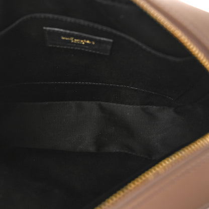 Saint Laurent Calfskin Matelasse Monogram Lou Camera Bag Taupe 5 of 8