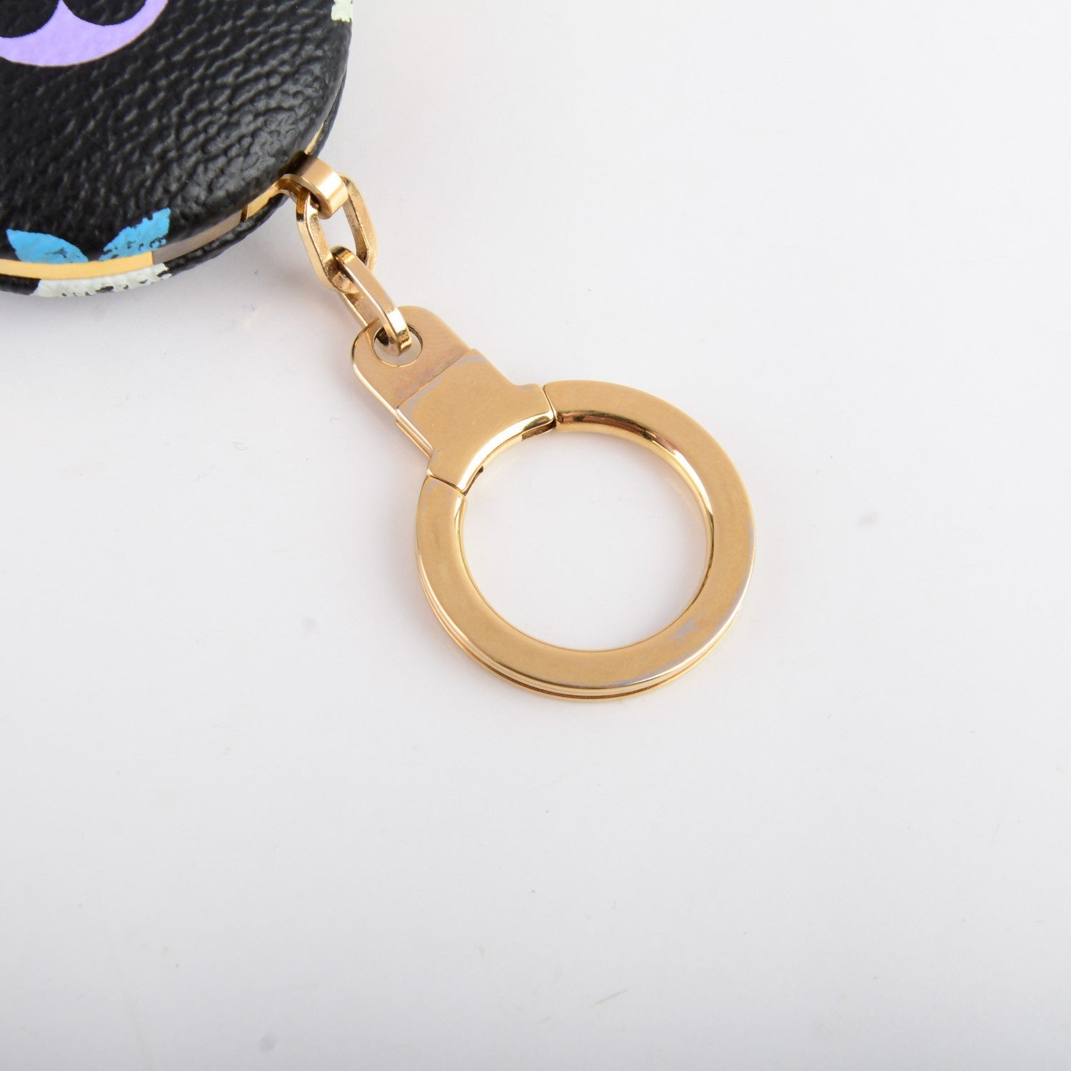 Louis Vuitton Monogram Multicolor Astropill Light Key Ring Black 4 of 6