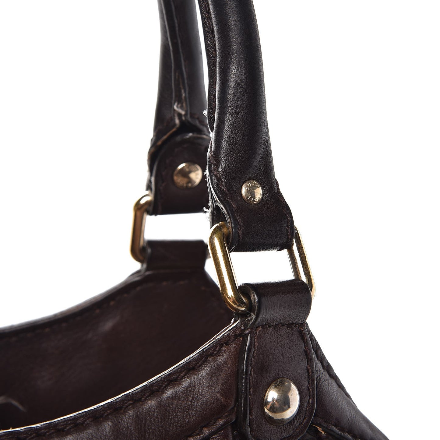 Guccissima Medium Sukey Tote Chocolate