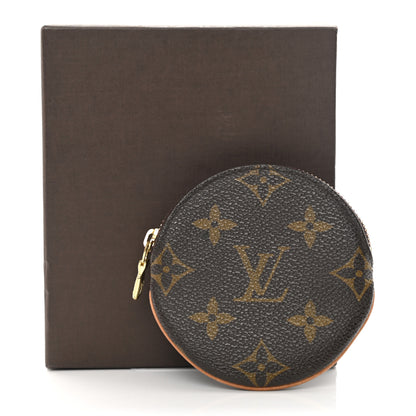 Louis Vuitton Monogram Round Coin Purse 10 of 10