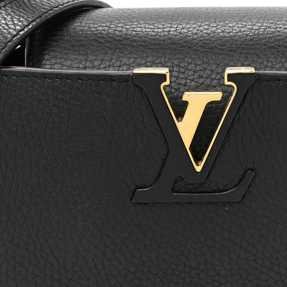 Louis Vuitton Taurillon Capucines BB Black 7 of 19