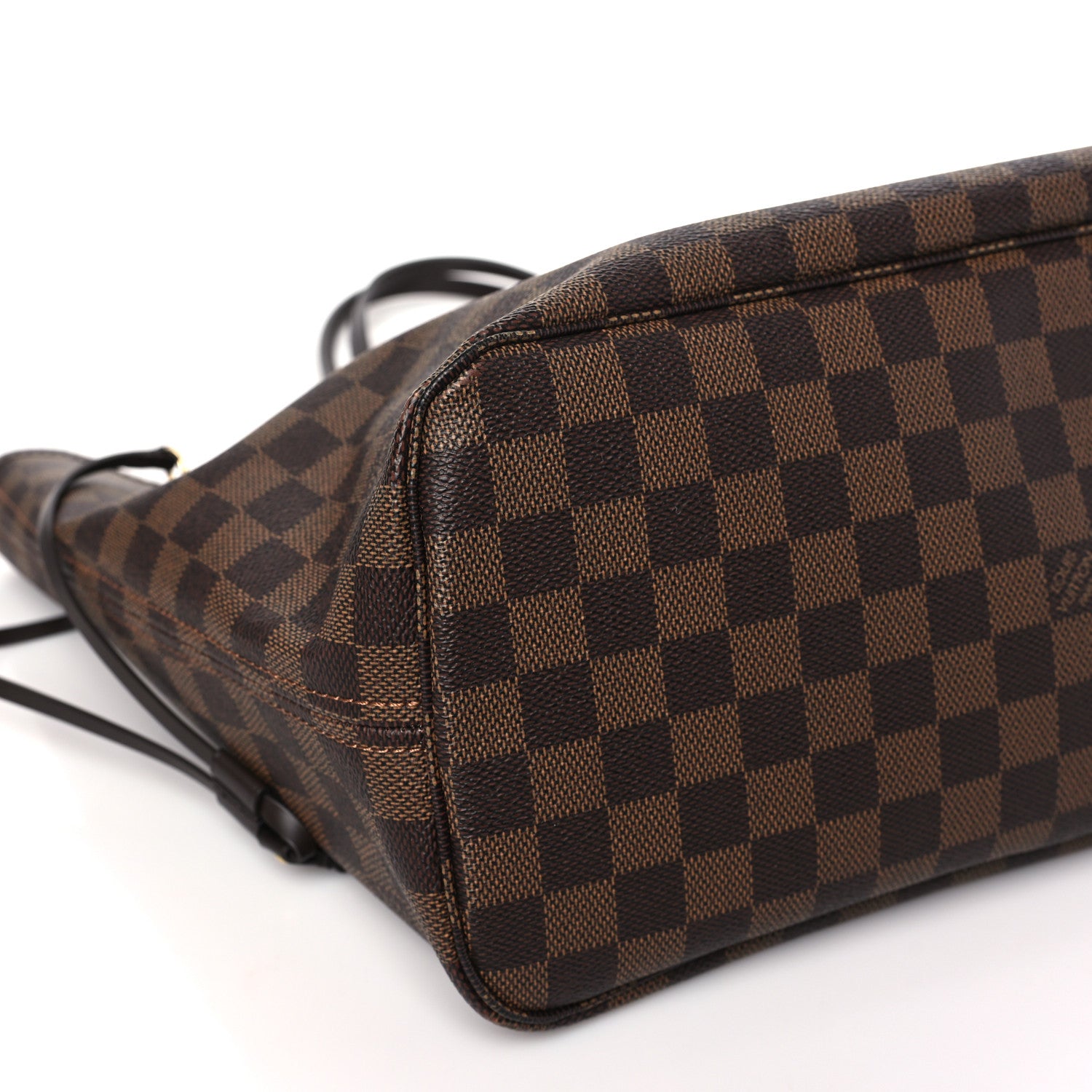 Louis Vuitton Damier Ebene Neo Neverfull MM Rose Ballerine 8 of 10