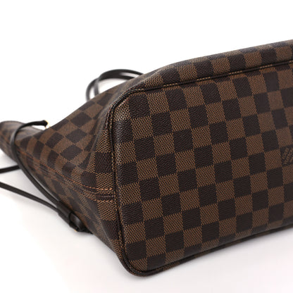 Louis Vuitton Damier Ebene Neo Neverfull MM Rose Ballerine 8 of 10