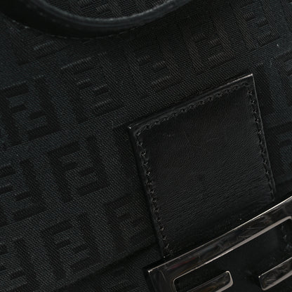 Fendi Zucchino Mama Baguette Black 14 of 14