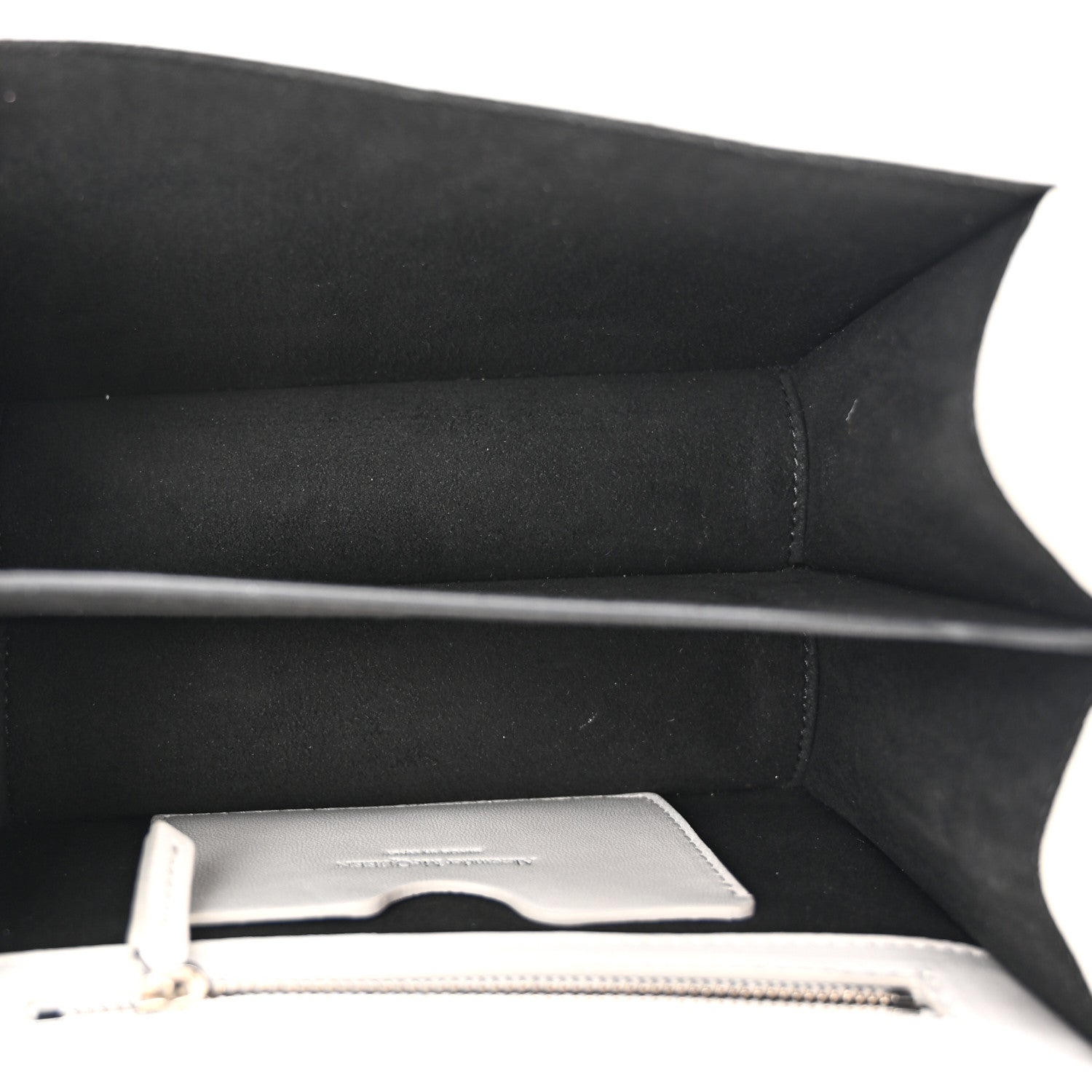 Alexander McQueen Lambskin Quilted Knuckle Shoulder Bag White 5 of 10