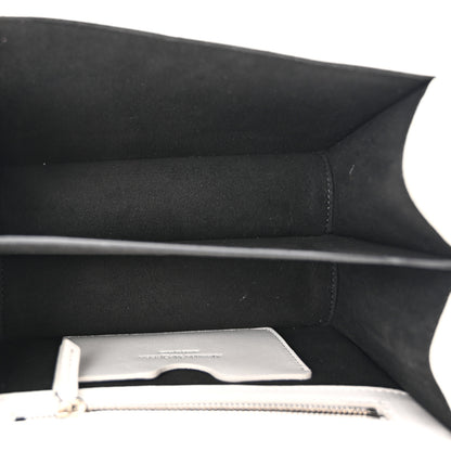 Alexander McQueen Lambskin Quilted Knuckle Shoulder Bag White 5 of 10