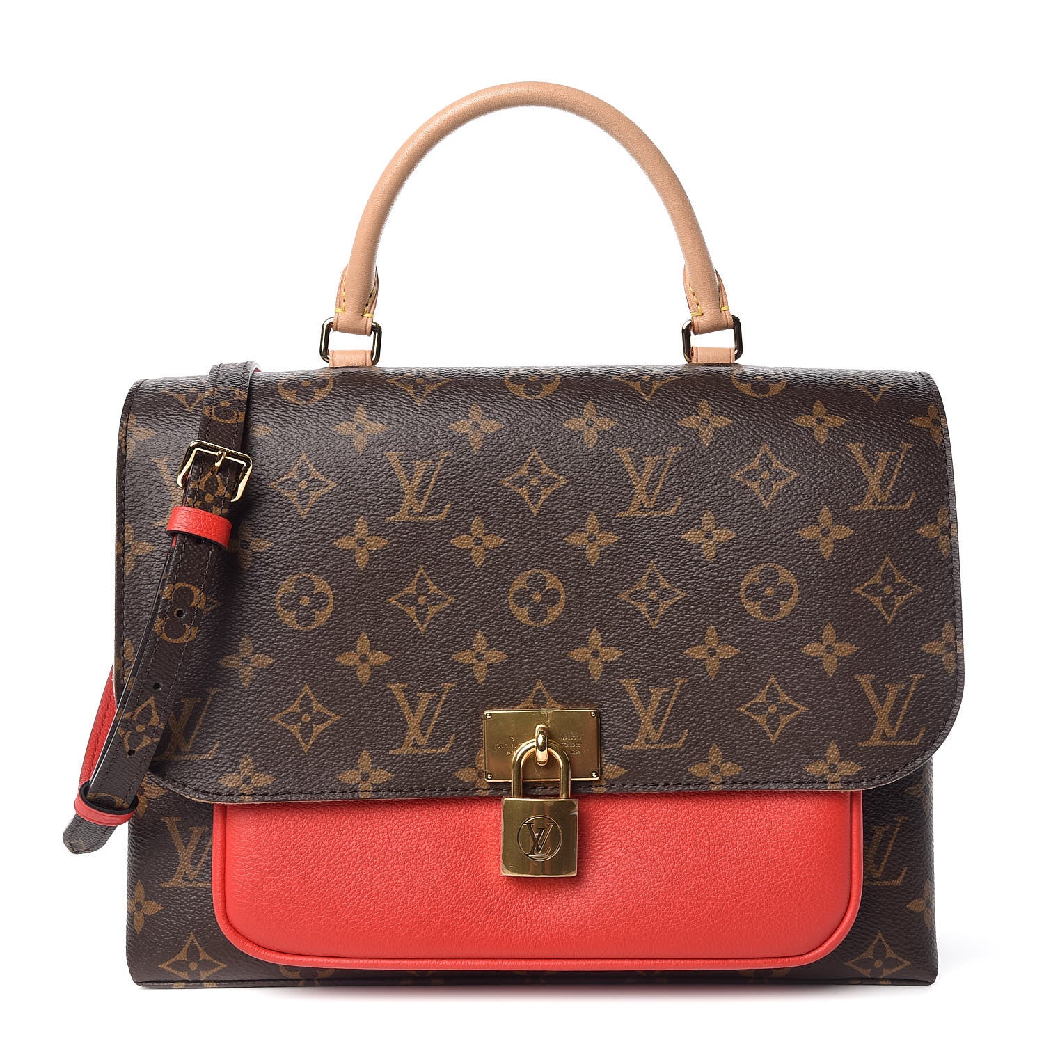 Louis Vuitton Monogram Marignan Coquelicot 1 of 9