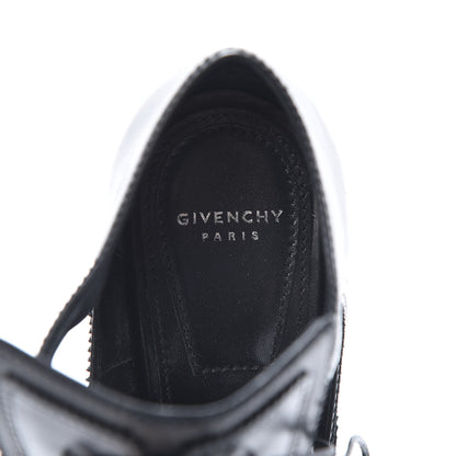 Givenchy Calfskin Embroidered Lace Ankle Bootie 37.5 Black 6 of 9