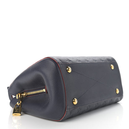Louis Vuitton Empreinte Montaigne MM Marine Rouge 4 of 17