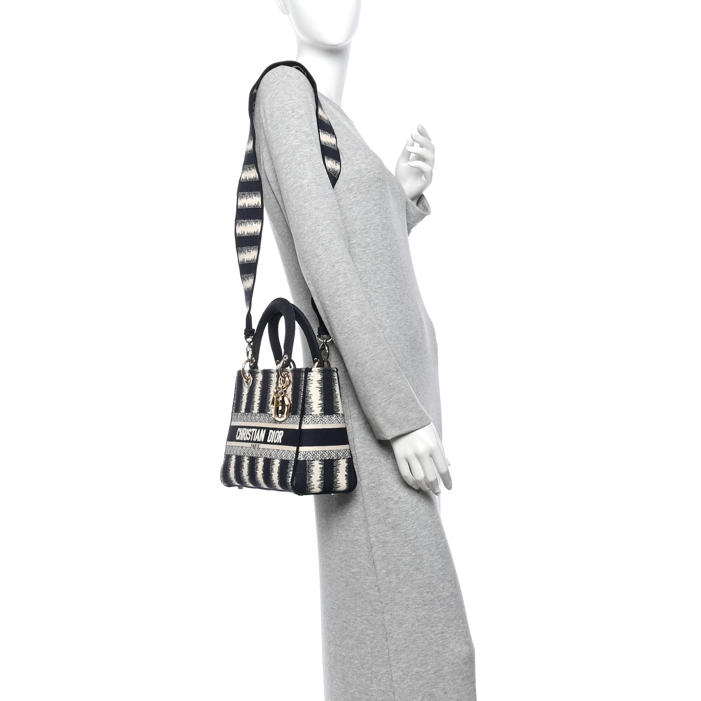 Canvas Medium D-Stripes Lady D-Lite Blue