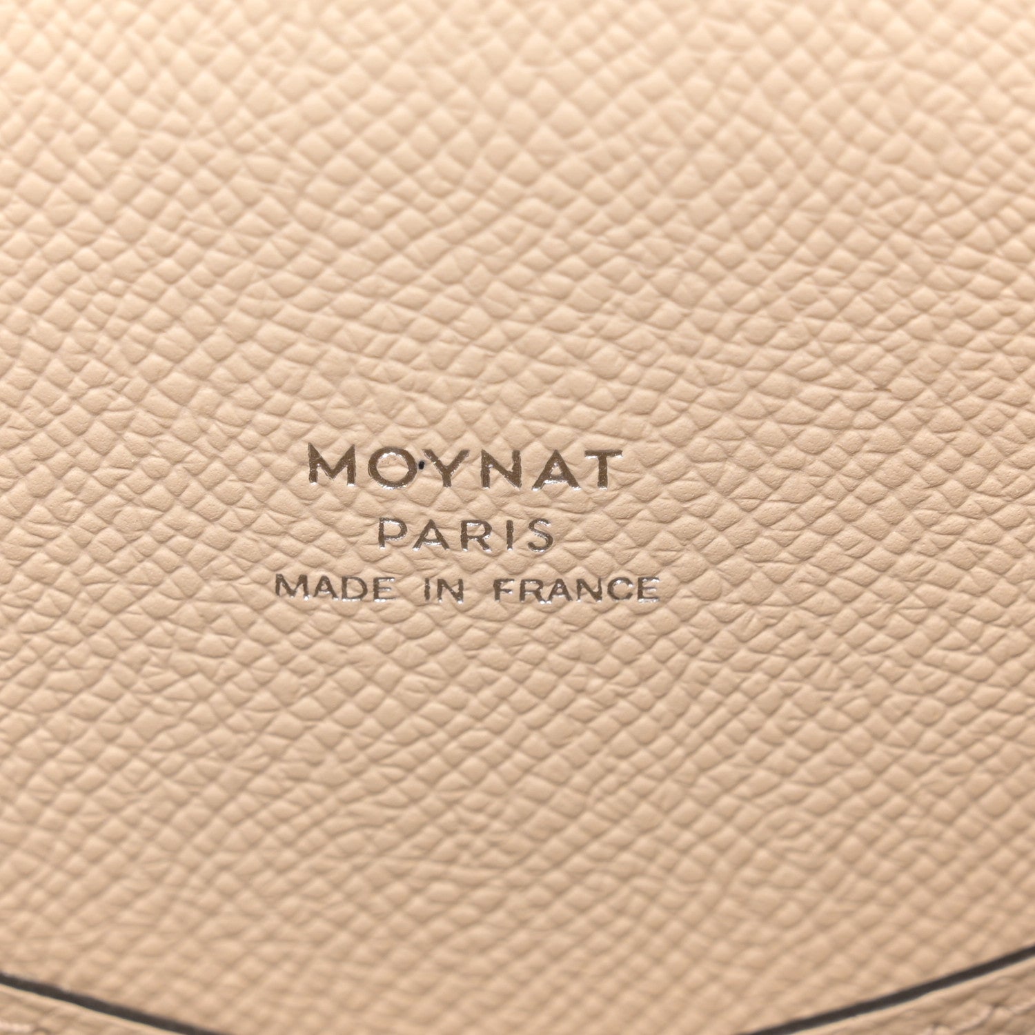 Moynat Carat Calfskin Madeleine Clutch Blue 6 of 10