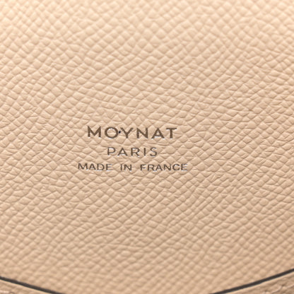 Moynat Carat Calfskin Madeleine Clutch Blue 6 of 10