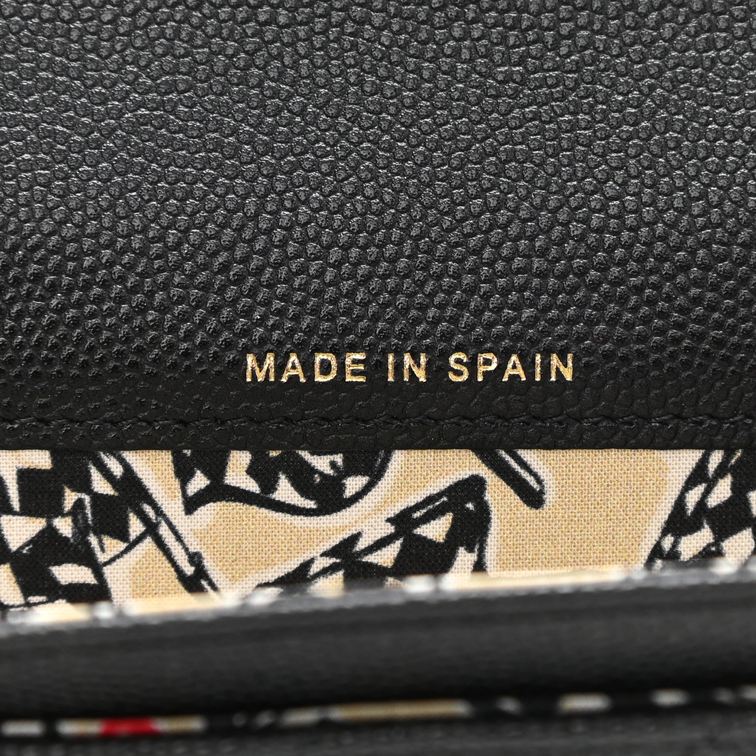 Chanel Caviar Quilted CC Racing Flag Flap Card Holder Black 7 of 9