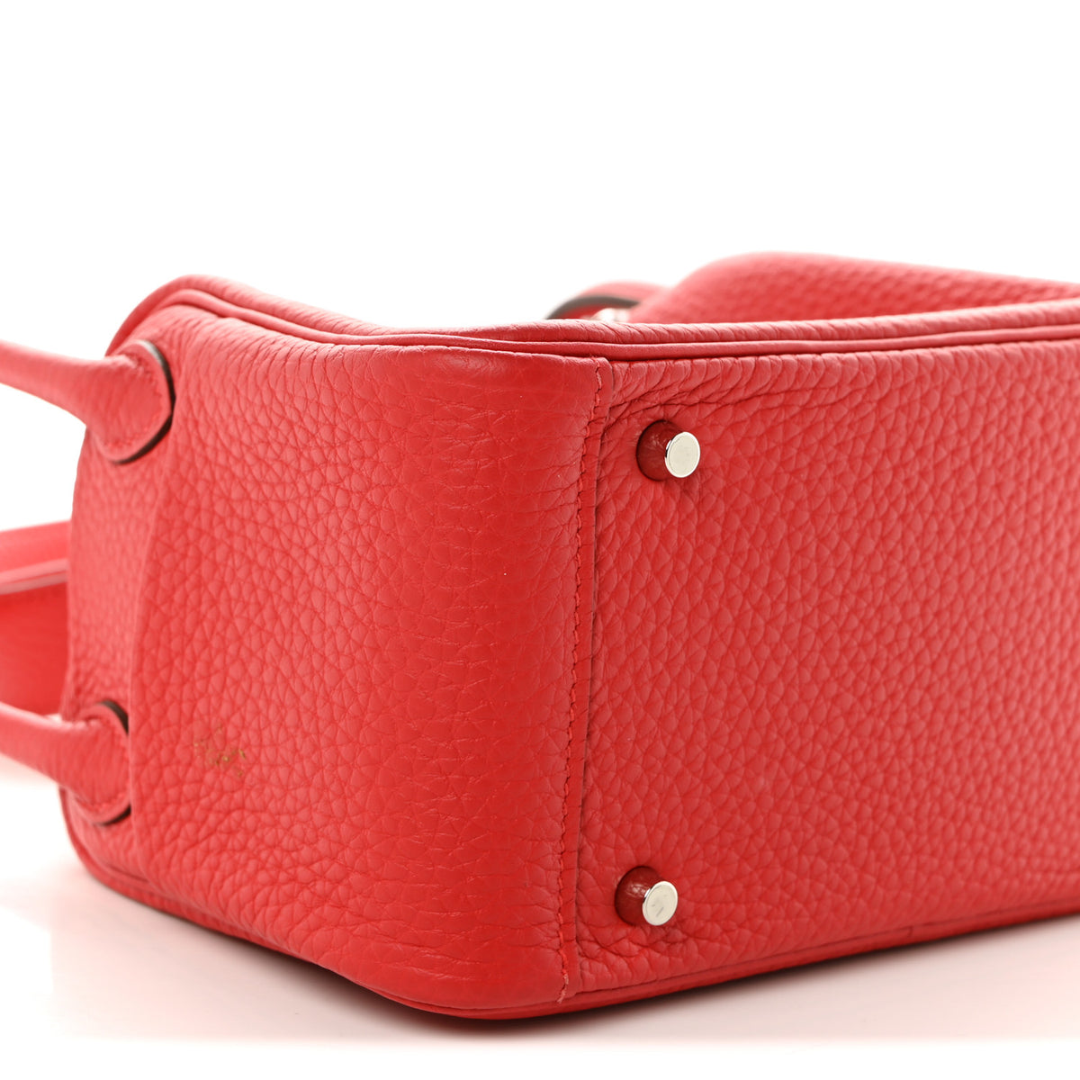 Taurillon Clemence Mini Lindy 20 Rouge Radieux