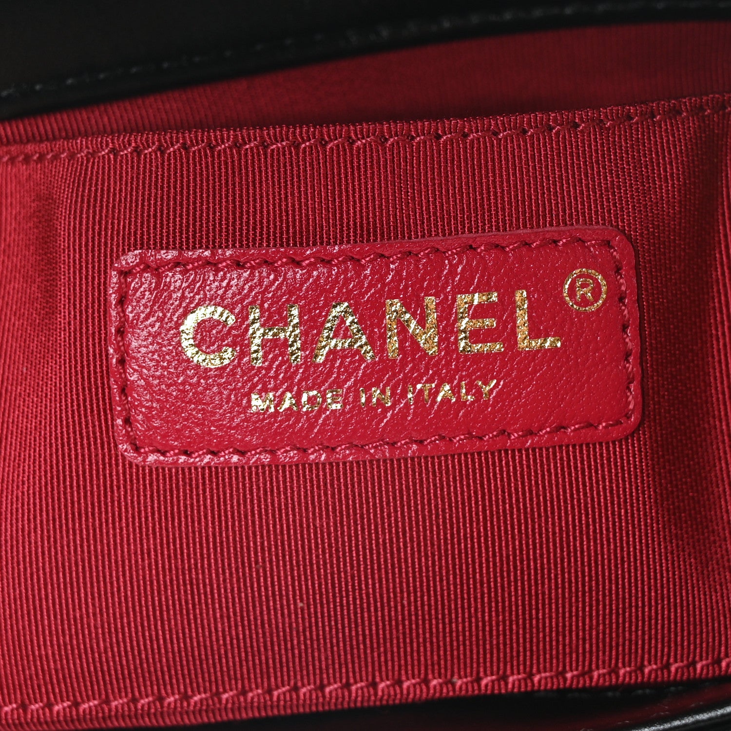 Chanel Calfskin Quilted Mini Rectangular Crystal Pearls Chain Flap Black 6 of 11