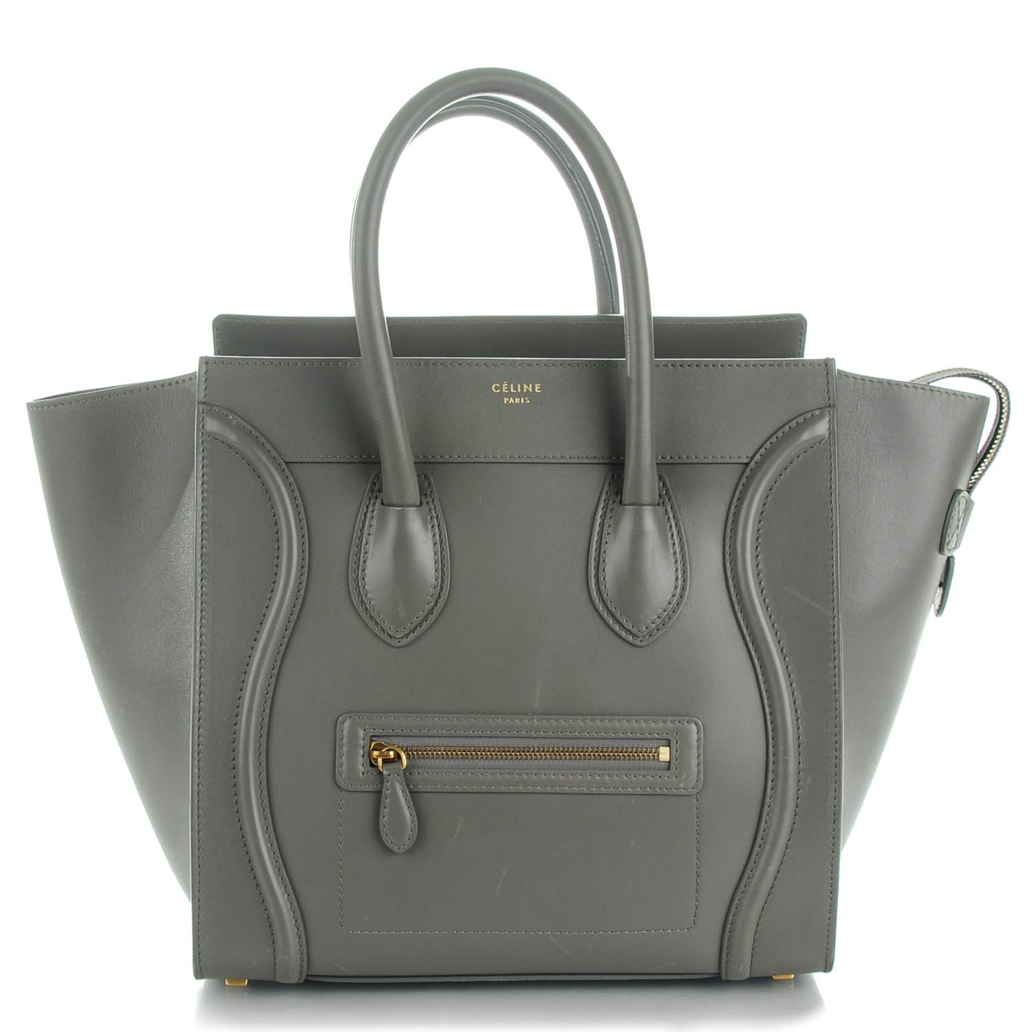 Celine Palmelato Mini Luggage Smoke 1 of 9