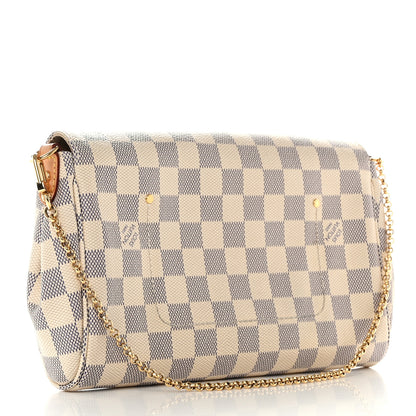 Louis Vuitton Damier Azur Favorite MM 3 of 11