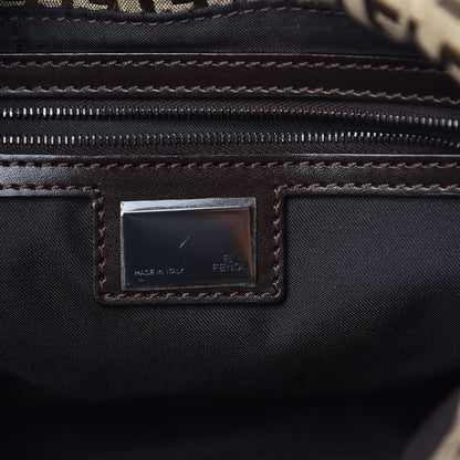 Fendi Zucchino Mama Baguette Dark Brown 6 of 10