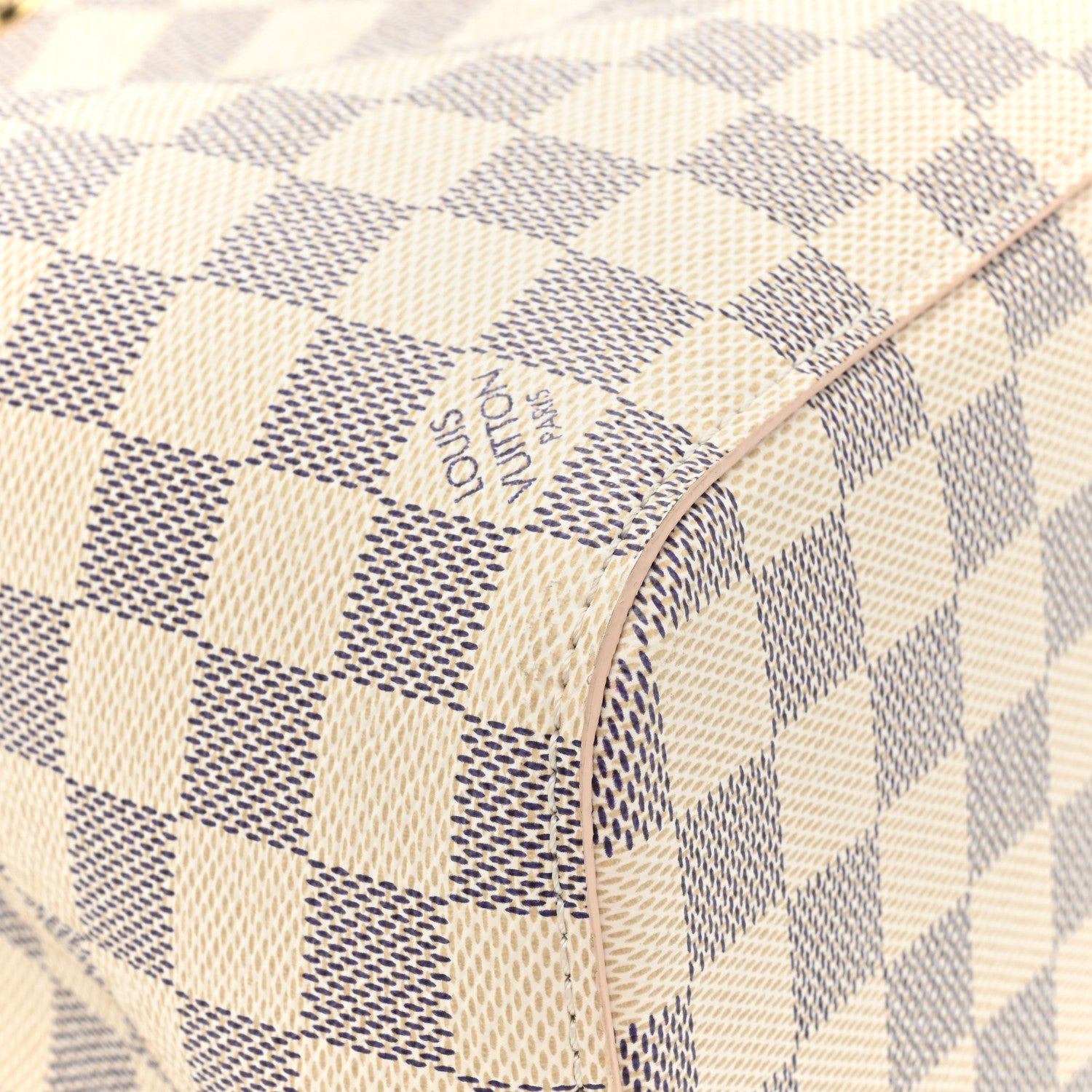 Louis Vuitton Damier Azur Braided Neonoe BB Pink 11 of 15