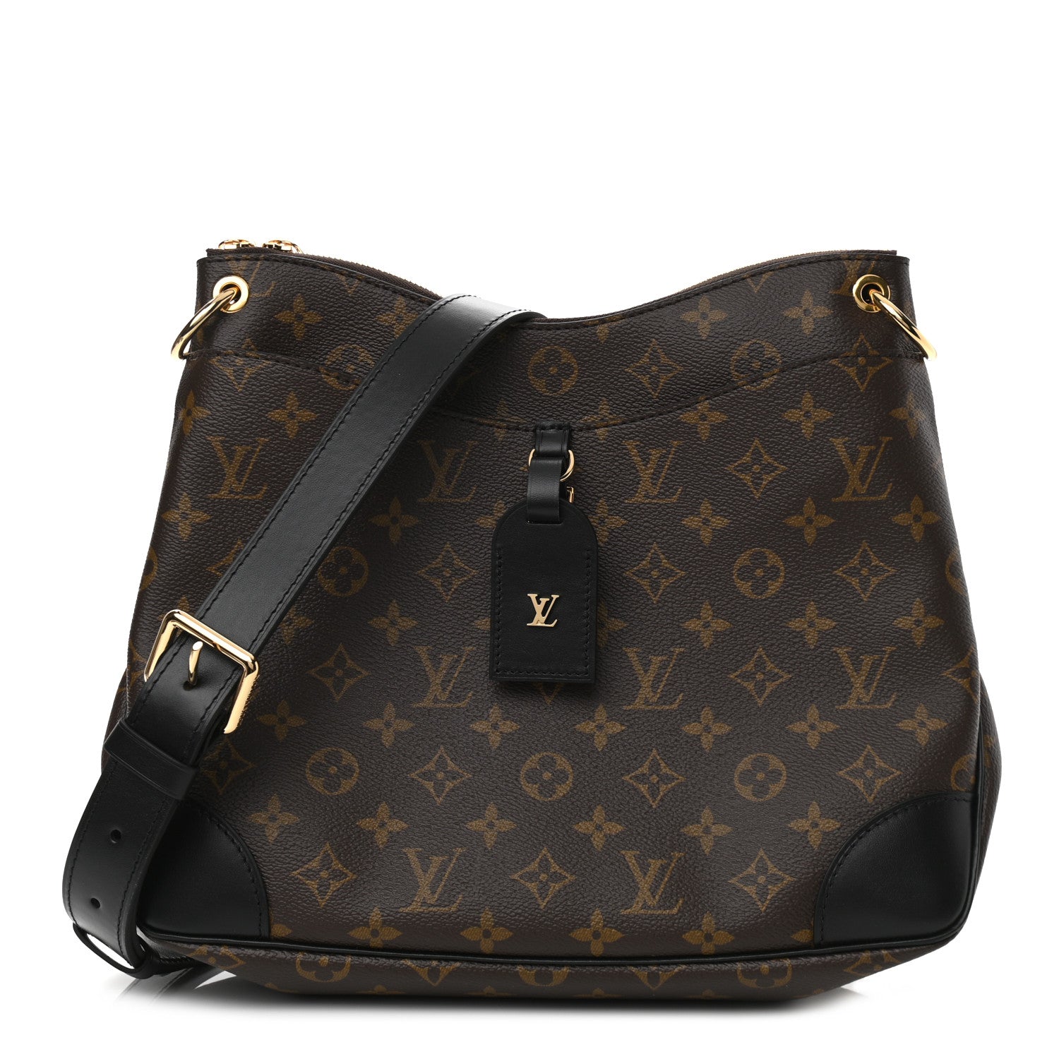 Louis Vuitton Monogram Odeon MM Black 1 of 10