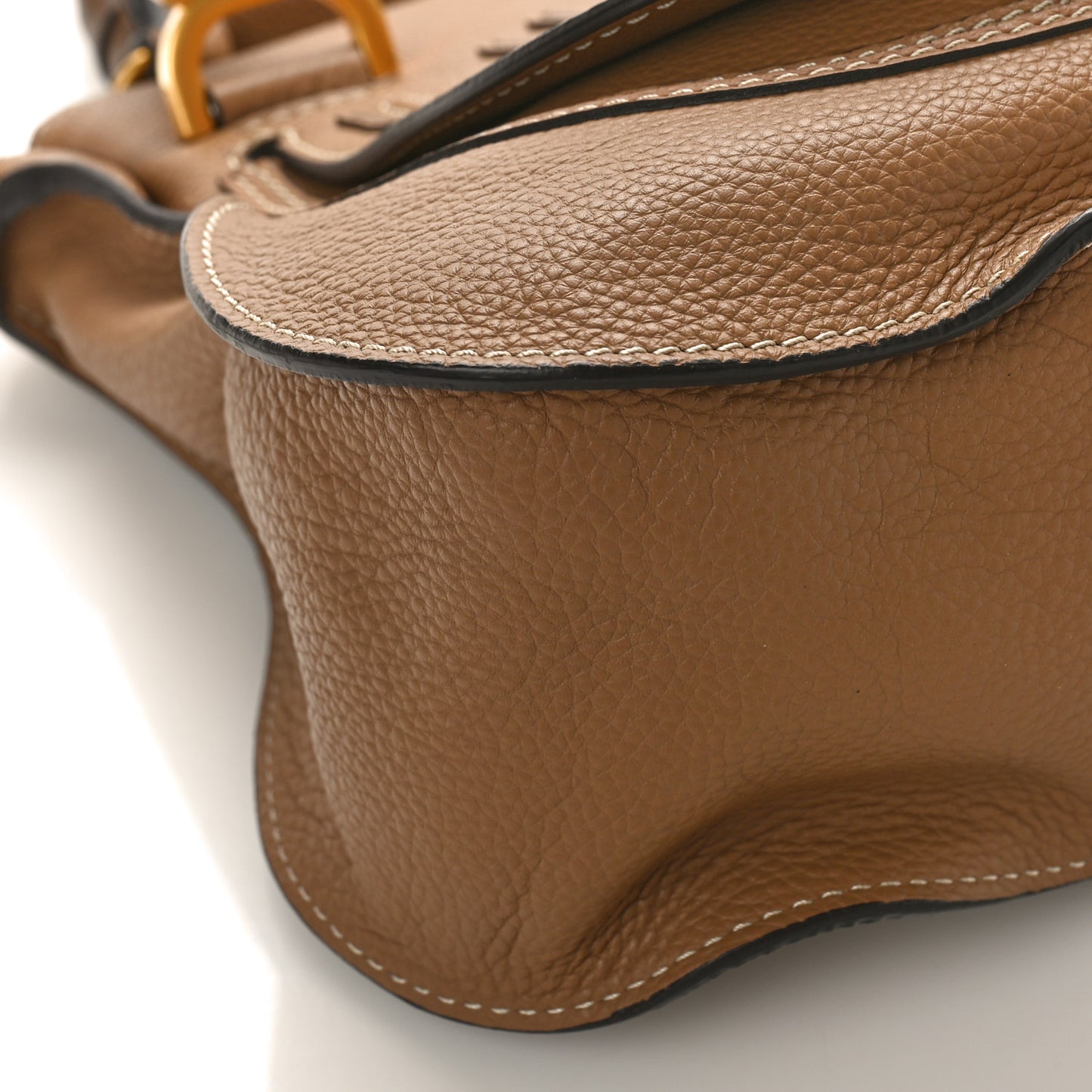 Calfskin Medium Marcie Satchel Nut
