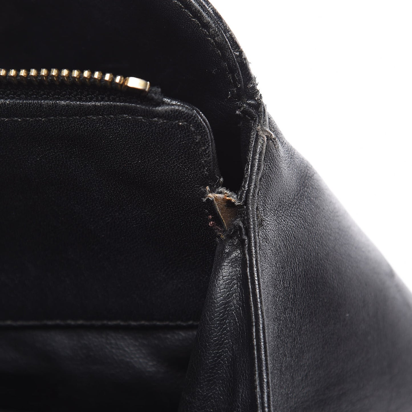 Calfskin Stitched XL Weekender Black