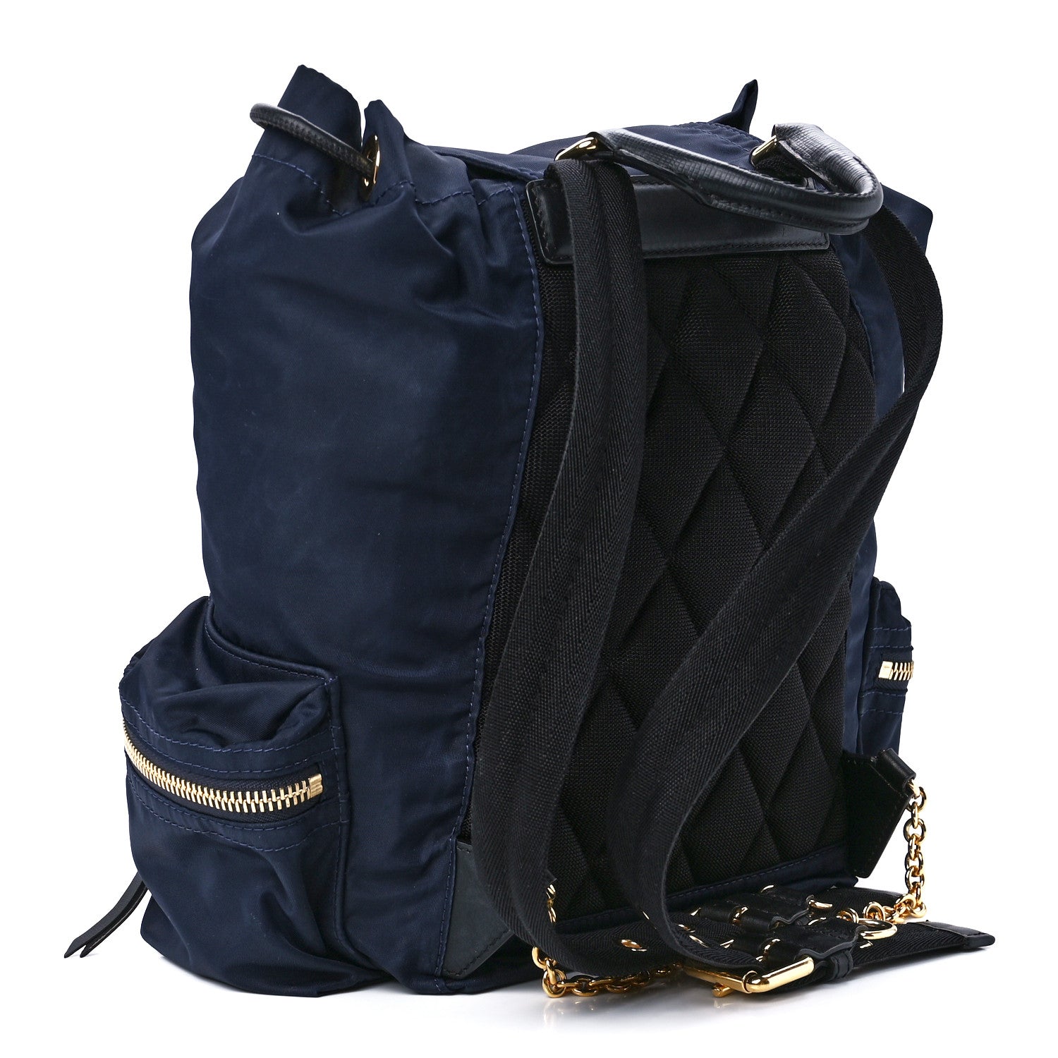 Burberry Nylon Medium Rucksack Backpack Ink Blue 3 of 10