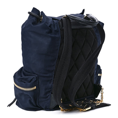 Burberry Nylon Medium Rucksack Backpack Ink Blue 3 of 10