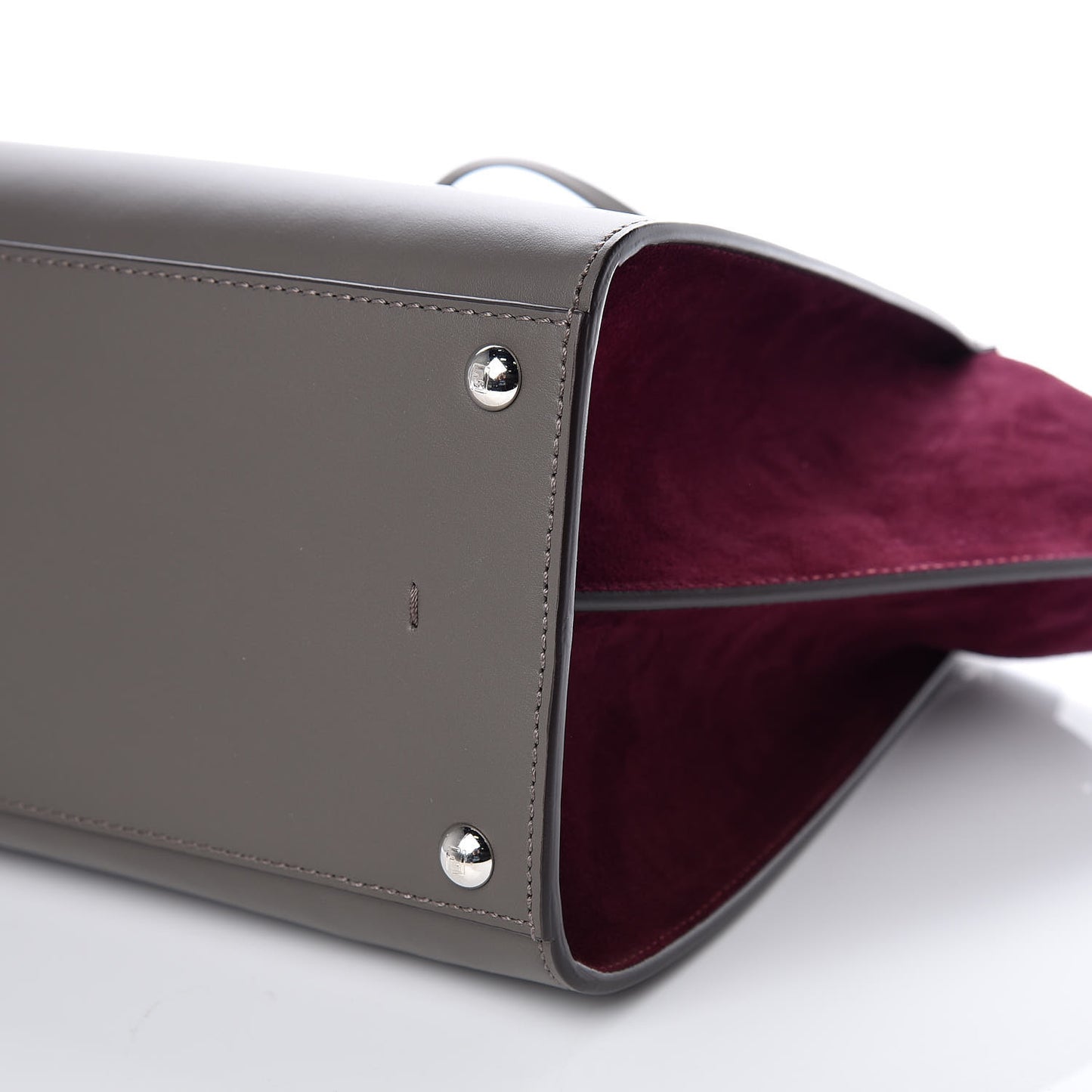 Vitello Baltico Kore Petite 3jours Tote Carbone Bordeaux