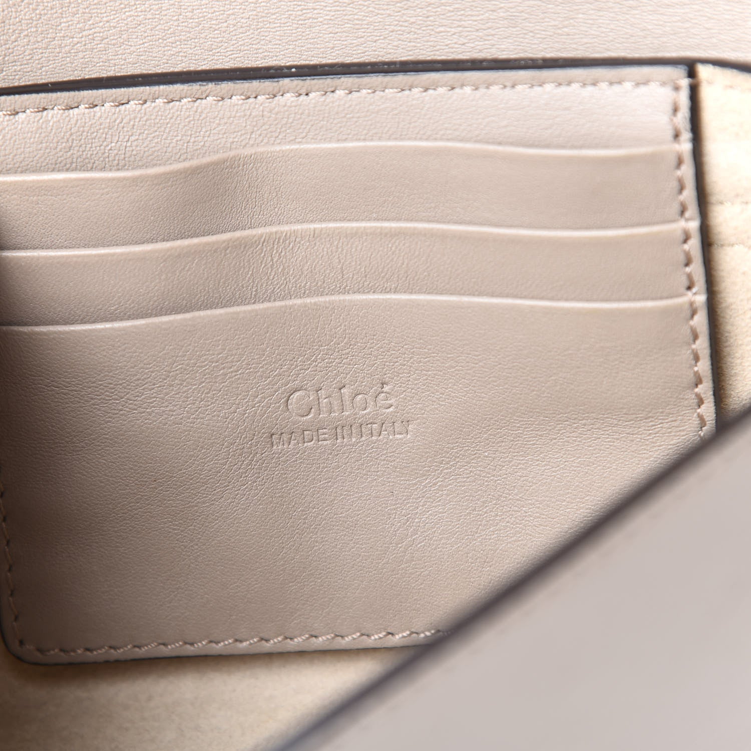 Chloe Suede Calfskin Mini Faye Shoulder Bag Motty Grey 6 of 11